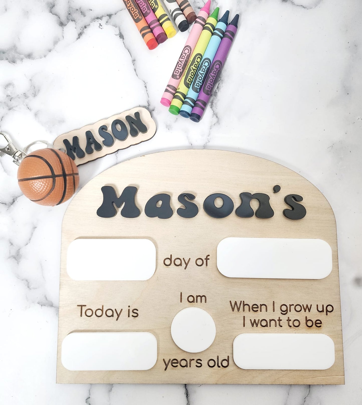 back to school sign with interchangeable name