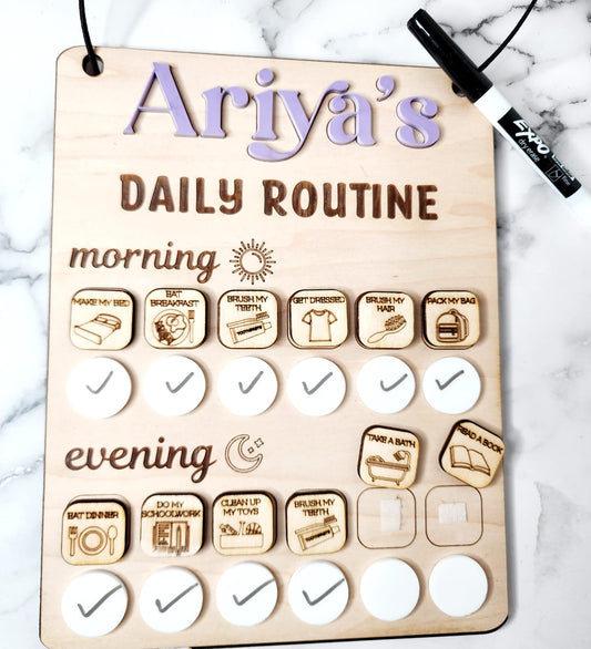 daily routine board