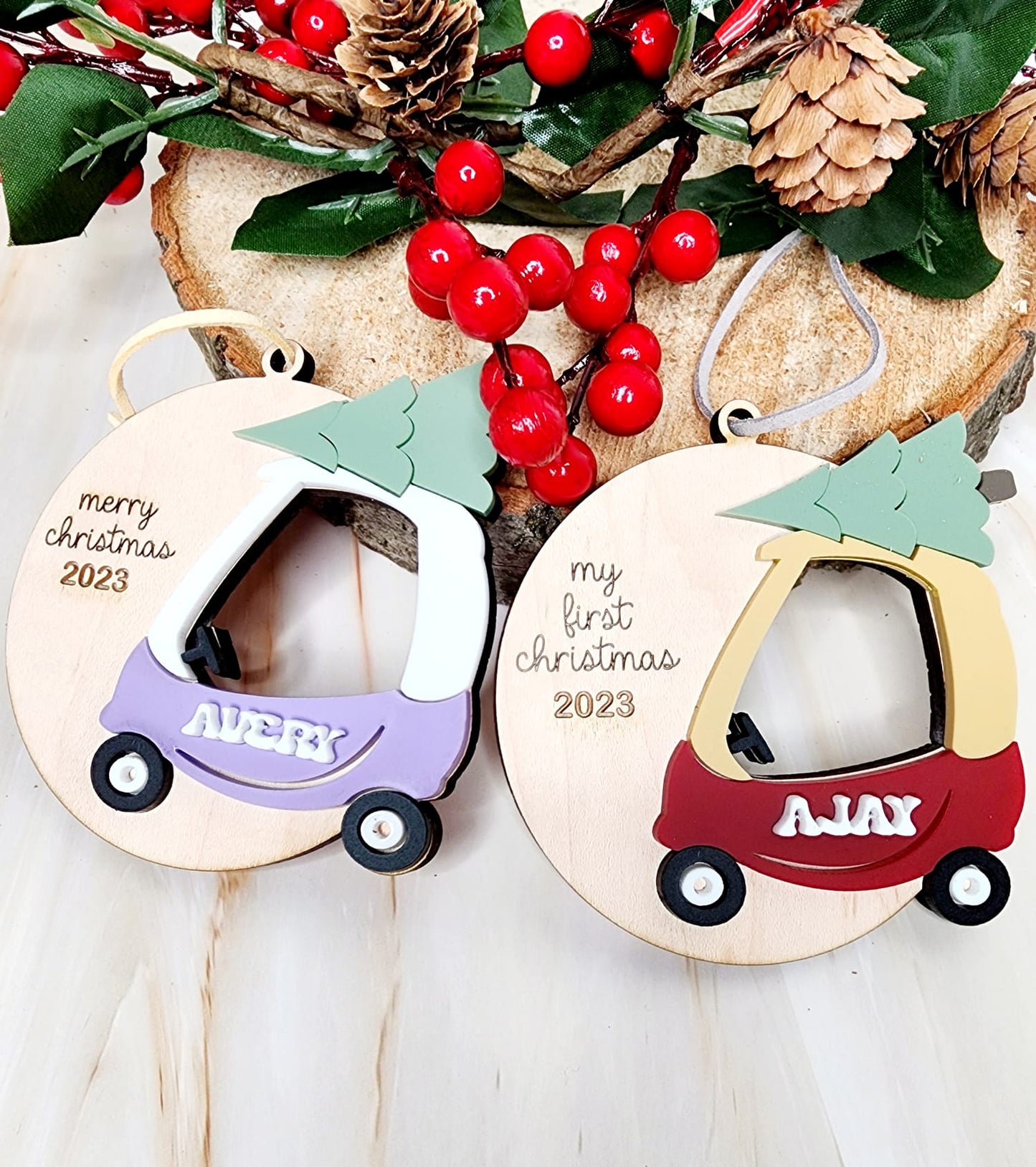 classic cozy coupe car ornament