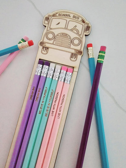 personalized pastel pencils